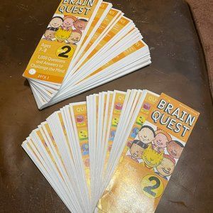 Brain Quest Grade 2 1,000 Questions & Answers to Challenge the Mind Decks 1 & 2